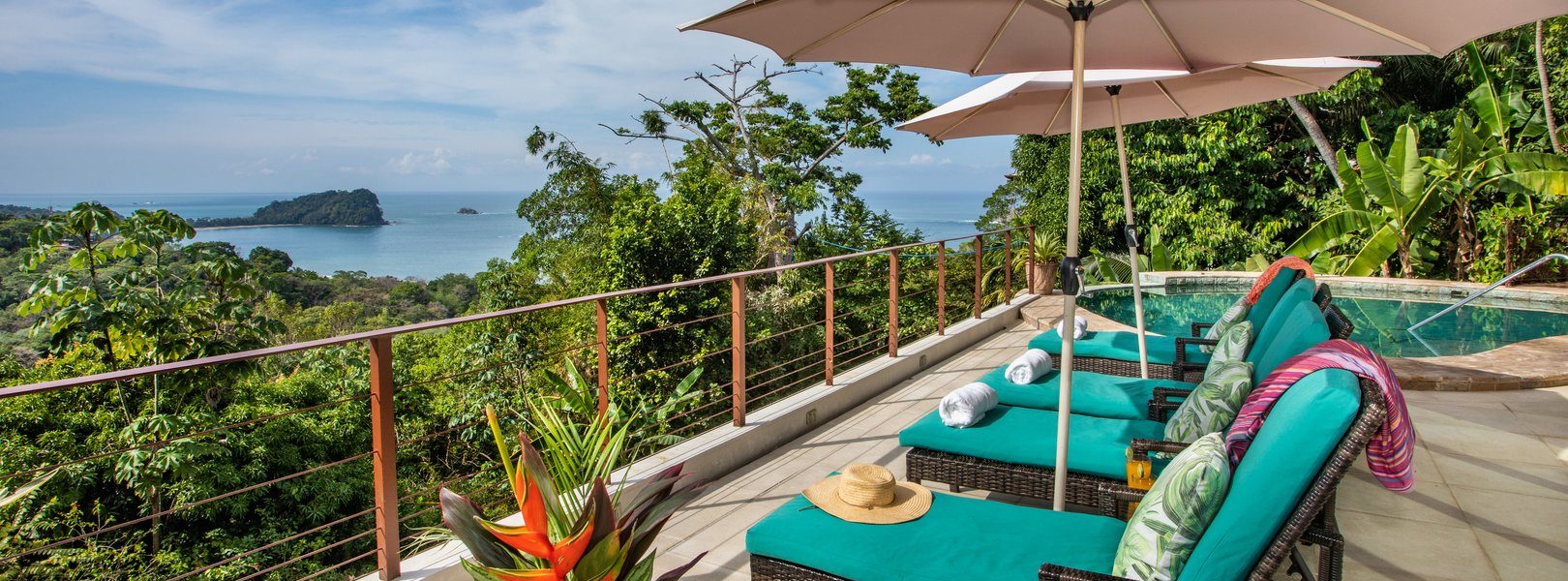 Sit down and relax, watch the magnificence of the pacific ocean. you may even spot a monkey of two.