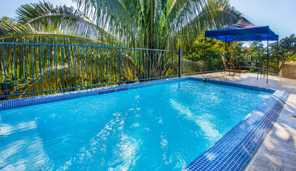 The warm days of summer in Costa Rica require a wonderful private pool just steps from the house
